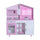 Cucina Giocattolo per Bambini con Accessori in Legno Rosa 110x32.5x99.5 cm