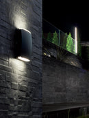 Applique da Esterno a LED 4W+4W 4000K Sovil Bianco