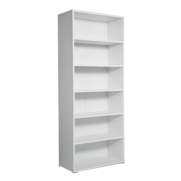 Libreria 6 Ripiani 72,3x34,1x177,1 cm in Truciolare Nobilitato Bianca online