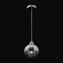 Lampada pendente Pendant in Metallo Iceberg Nickel