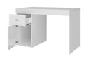 Scrivania 1 Anta 1 Cassetto 100x60x75 cm Sliding Larice bianco