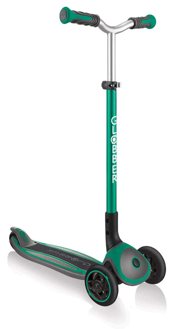Monopattino 3 Ruote Pieghevole 5 Altezze Max 50 Kg Globber Master Verde sconto