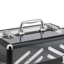 Valigetta per Estetista Make Up Trucchi 30x18,5x22 cm  Beauty Nero