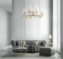 Lampada da tavolo Neoclassic in Metallo Beira Nickel