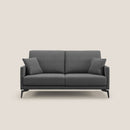 Divano 3 Posti 180x94x90 cm in Tessuto Grigio