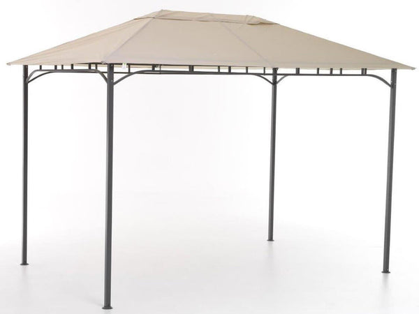 Gazebo da Giardino in Ferro e Poliestere Rodi Beige Varie Misure acquista