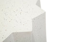 Tavolinetto Star Ø38,5x53 cm in Mgo Crema      