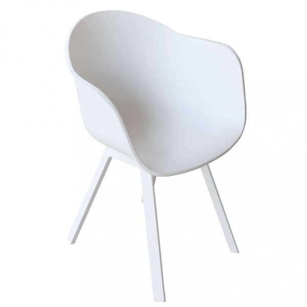 acquista Poltrona Maui 63x55x79 h cm in Plastica Bianco