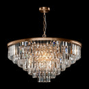 Lampada pendente Neoclassic in Metallo e Vetro Revero Ottone