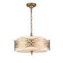 Lampada pendente House in Metallo Burgeon Bronzo