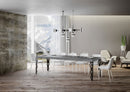 Tavolo Allungabile 160/264x90x77 cm Karamay Premium Cemento