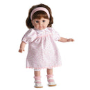 Bambola Bebè con Vestitino a Fiori Rosa 36cm JC Toys
