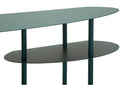Console Saturno Plus Ottanio 118x34x82 cm in Metallo Verde acqua      