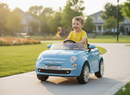 Macchina Elettrica per Bambini 12V con Licenza Fiat 500 Azzurra