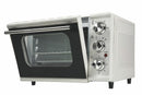 Forno Elettrico Ventilato 24 Litri 1300W con Vetro Kooper Great Stone