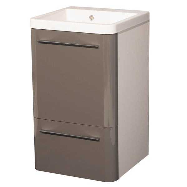 Mobile Lavatoio 50,5x50,5x87 cm 2 Cassetti Montegrappa Novella Dipiù Antracite online
