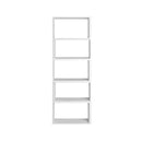 Libreria 72x22x200 cm Wish estensibile angolare bianca