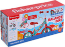 Bicicletta Senza Pedali Balance Bike per Bambini 10 Pollici 80x40x60 cm Sellino e Manubrio Regolabili Fisher Price Verde e Arancione  