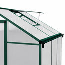 Serra da Giardino 180x180 cm Vetrate in Policarbonato e Finestra Verde
