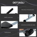 Vogatore Professionale per Fitness con Display 130x67.5x67 cm 