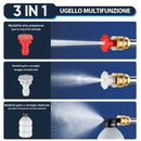 Pistola Idropulitrice con Doppia Batteria 48V con Ugelli e Accessori