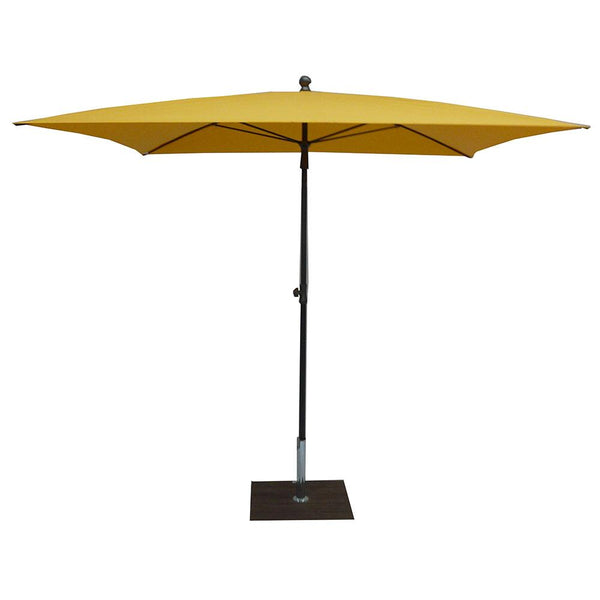 acquista Ombrellone da Giardino 200x200 cm Palo Ø27 mm in Acciaio Maffei Kronos Giallo