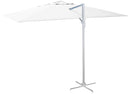 Ombrellone da Giardino Decentrato 3x4m in Alluminio New Michigan Bianco