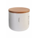 Barattolo Caffè Double Face 500 ml in New Bone China VdE Tivoli 1996 Bianco