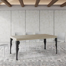 Tavolo Allungabile 180-440x90x77 cm Paxon Cashmere Telaio Antracite 