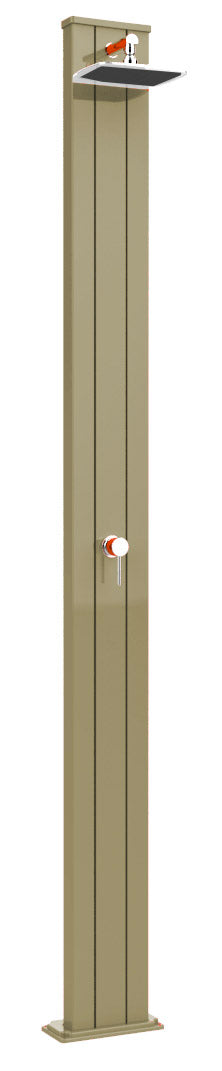 online Doccia Solare da Esterno Giardino 30L Miscelatore Arkema Spring S Champagne Bronze
