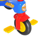 Triciclo a Pedali per Bambini con Cestino Portaoggetti Colorato 