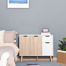 Mobile Multiuso 1 Cassetto 3 Ante 90x30x72 cm in Legno Color Legno