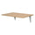 Tavolino da Parete Pieghevole 60x40x20 cm in MDF Legno