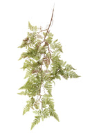 Set 4 Foglie Artificiali Felce Cadente 99 cm 