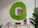 Specchio da Muro Dalia Verde 90x4x97 cm in MDF e Specchio Verde      