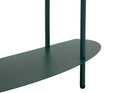 Console Saturno Ottanio 90x28x81 cm in Metallo Verde acqua      