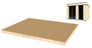 Pavimento per Casetta da Giardino Abitabile Decor Home 9m²