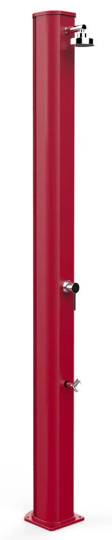 prezzo Doccia Solare da Giardino 40L Miscelatore e Lavapiedi Arkema Big Jolly Cherry