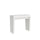 Consolle Allungabile 90-196x42x77 cm in Nobilitato Bianco