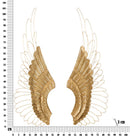 Pannello Ali Plus 37x105,5x3 cm in Ferro Oro