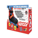Pattini Classici con Scarpa Allungabile Misura Regolabile 31-34 Freno a Tampone Blu/Rosso