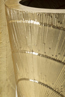 Porta Vasi Goldely Tris Ø50,8x114,9 cm - Ø40x92,7 cm - Ø29,8x70,5 cm in Ferro Oro      