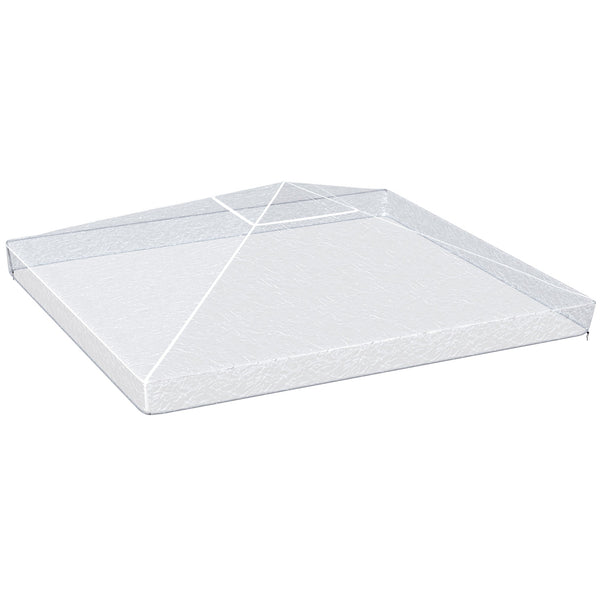 prezzo Tetto di Ricambio Impermeabile 3x3m in PVC Impermeabile e Trasparente con Corde di Sicurezza