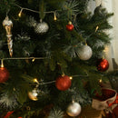 Albero di Natale Artificiale Innevato 150 cm 770 Rami con Pigne  Pino Verde