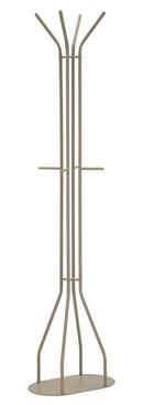 Appendiabiti Saturno Tortora 45x28x178 cm in Metallo Grigio tortora      