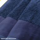 Telo Spugna Asciugamano 60x110 cm con Balza in Raso Garrini Hope Rosa