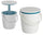 Secchiello Termico Porta Ghiaccio Ø38x37 cm in PVC Keter Go Bar Bianco