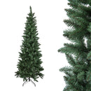 Albero di Natale Artificiale H210 cm Abete Douglas Slim 669 Tips Verde