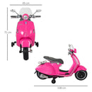 Piaggio Vespa 946 Elettrica 12V per Bambini Rosa