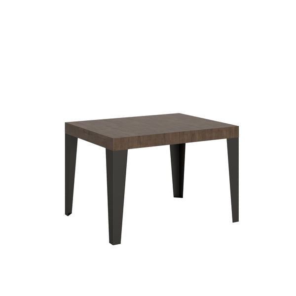 sconto Tavolo Allungabile 110-194x70x77 cm Flame Noce e Antracite